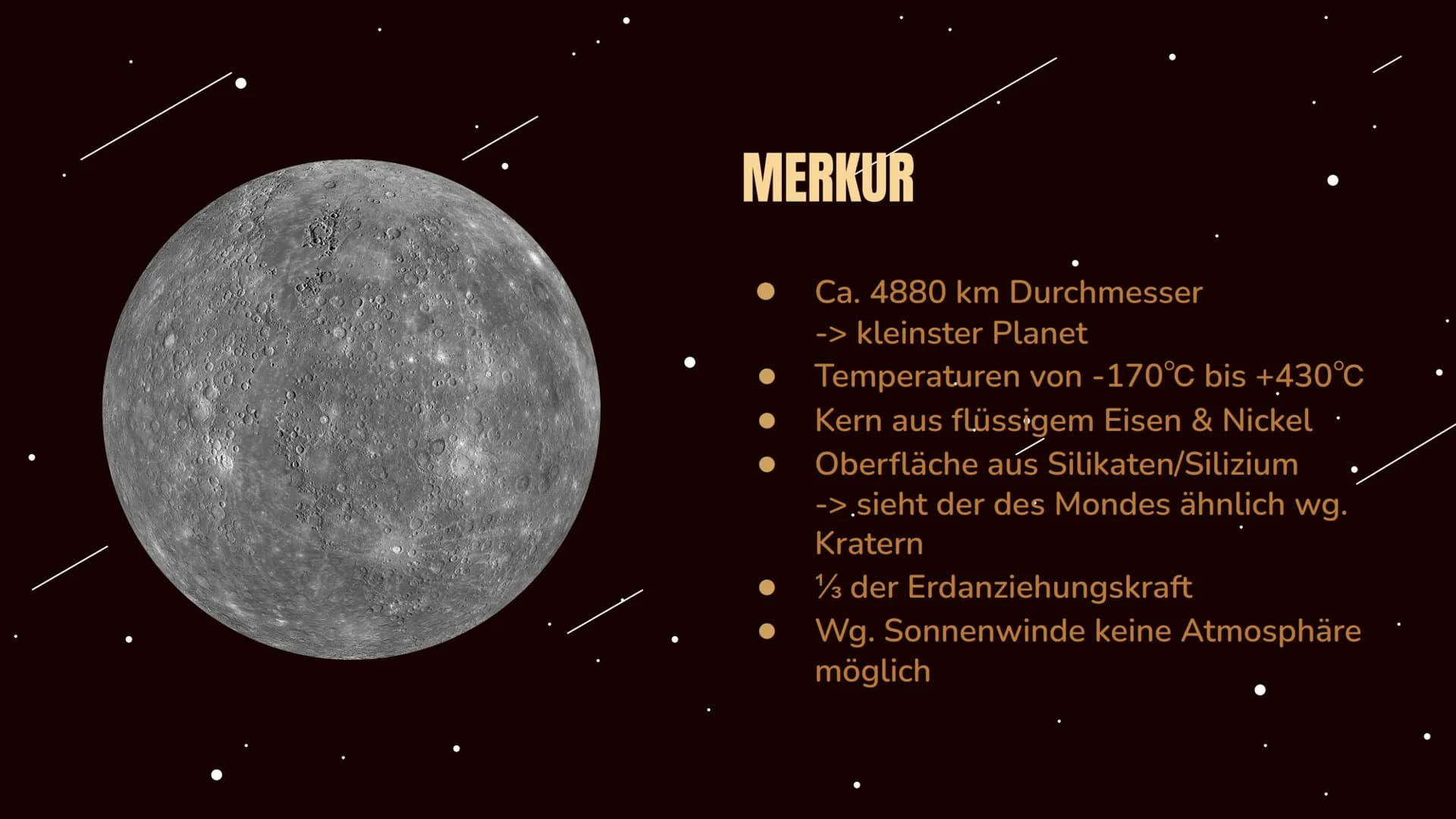 UNSER
SONNENSYSTEM
PRÄSENTATION VON NATE DASZEK &
ANNEMARIE HEBERT GLIEDERUNG
1.
2.
3.
4.
5. Sternbilder unserer Sternzeichen
6. Keplersche 