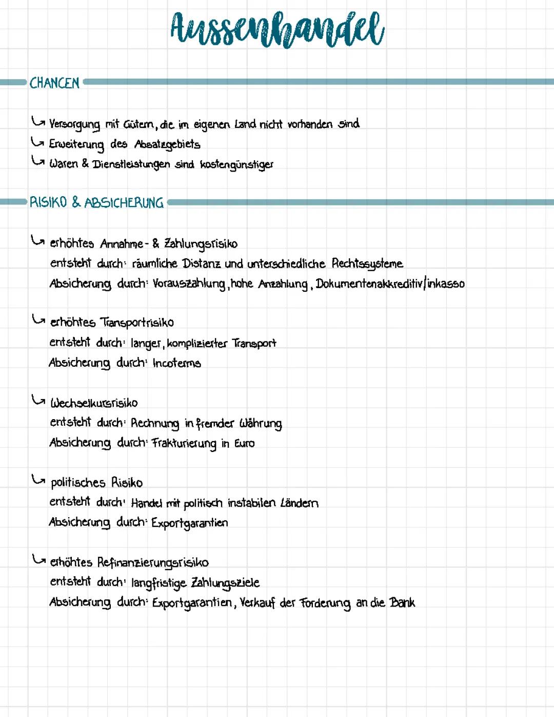 Außenhandel: Grundlagen und Bedeutung