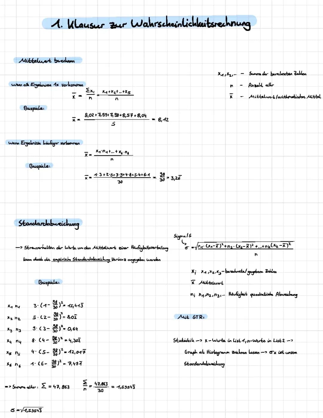 Stochastik / Stochastik Abitur / Mathe 