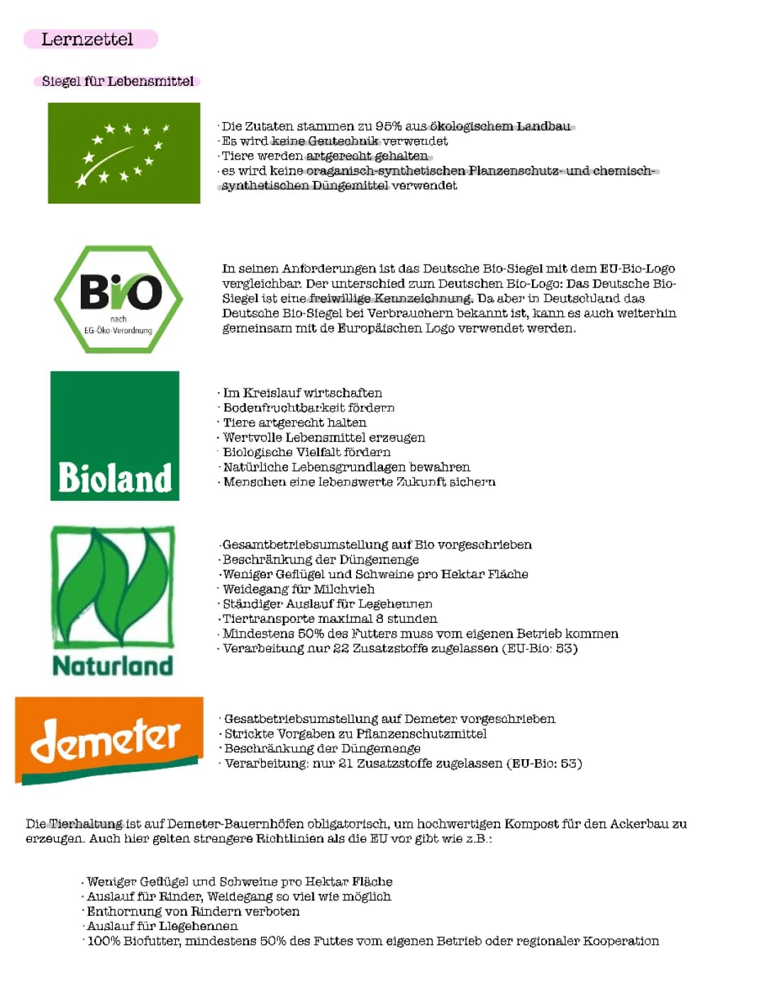 Bio-Siegel: Was sie bedeuten und warum sie wichtig sind!