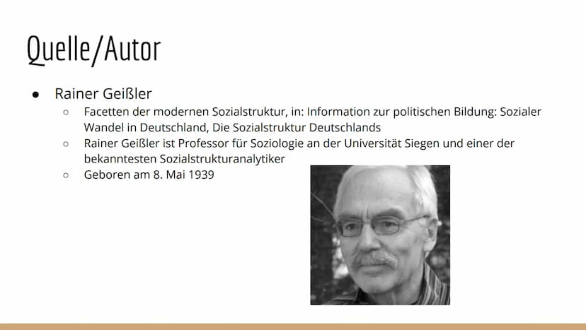 Wichtige Aspekte bei der Vorbereitung der Präsentation:
Name des Modells
Zeitraum der Entstehung/Begründungszusammenhang der Entstehung
Quel