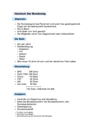 Know Bundestag Handout  thumbnail