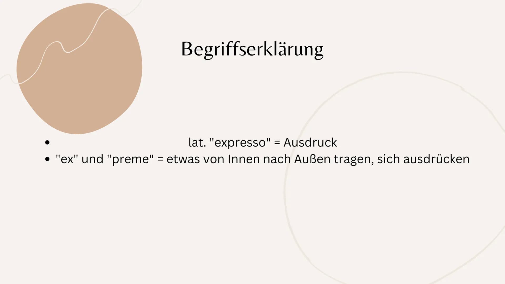 1905 - 1925
Expressionismus
Die Epoche des Expressionismus in der Literatur 1.
2.
3.
4.
5.
6.
7.
8.
9.
10.
11.
12.
13.
INHALT
Begriffserklär