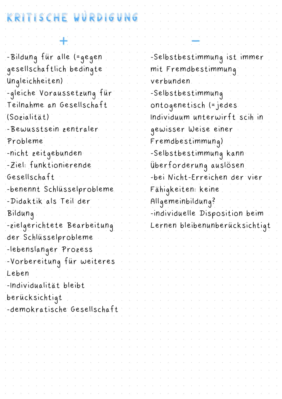 klafkl
WOLFGANG KLAFKI
-deutscher Erziehungswissenschaftler, der sich mit der Bildung un
der Allgemeinbildung beschäftigte
-lebte in der NS 