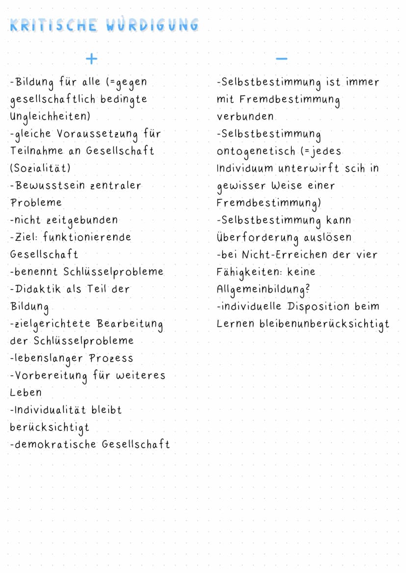 klafkl
WOLFGANG KLAFKI
-deutscher Erziehungswissenschaftler, der sich mit der Bildung un
der Allgemeinbildung beschäftigte
-lebte in der NS 