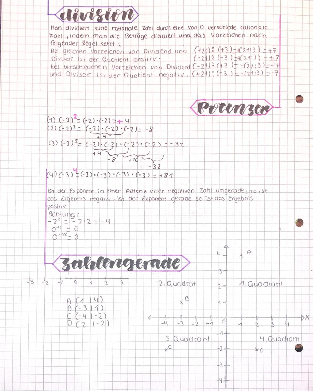 # RATIONALE
ZAHLEN
Zahlen wie +, -0,2) 15 -11 0
heißen nationale Zahlen. Zahlen mit den
Vorzeichen + heißen positive zahlen, zahien.
mit dem