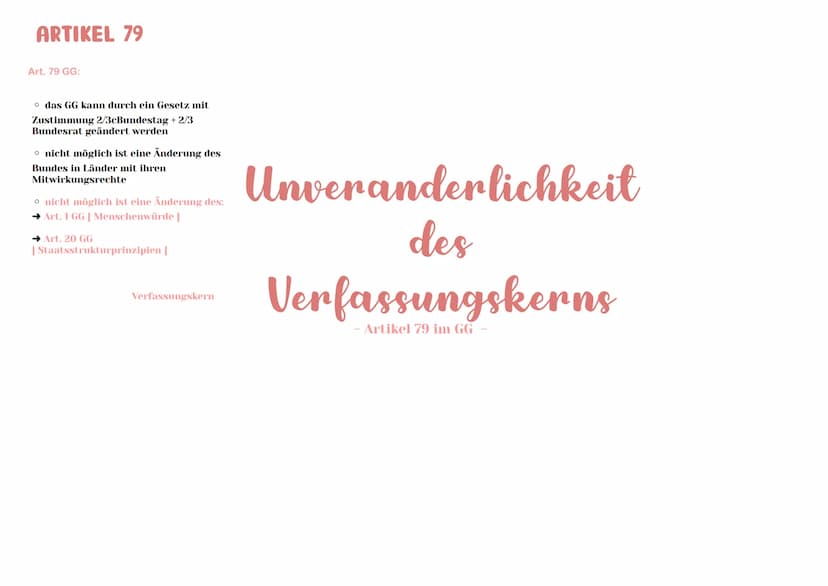 MENSCHENRECHTE
• gelten weltweit für alle Menschen
GRUNDGESETZ
BÜRGERRECHTE
• Verfassung der BRD (= Bundesrepublik Deutschland)
• Grundlage 