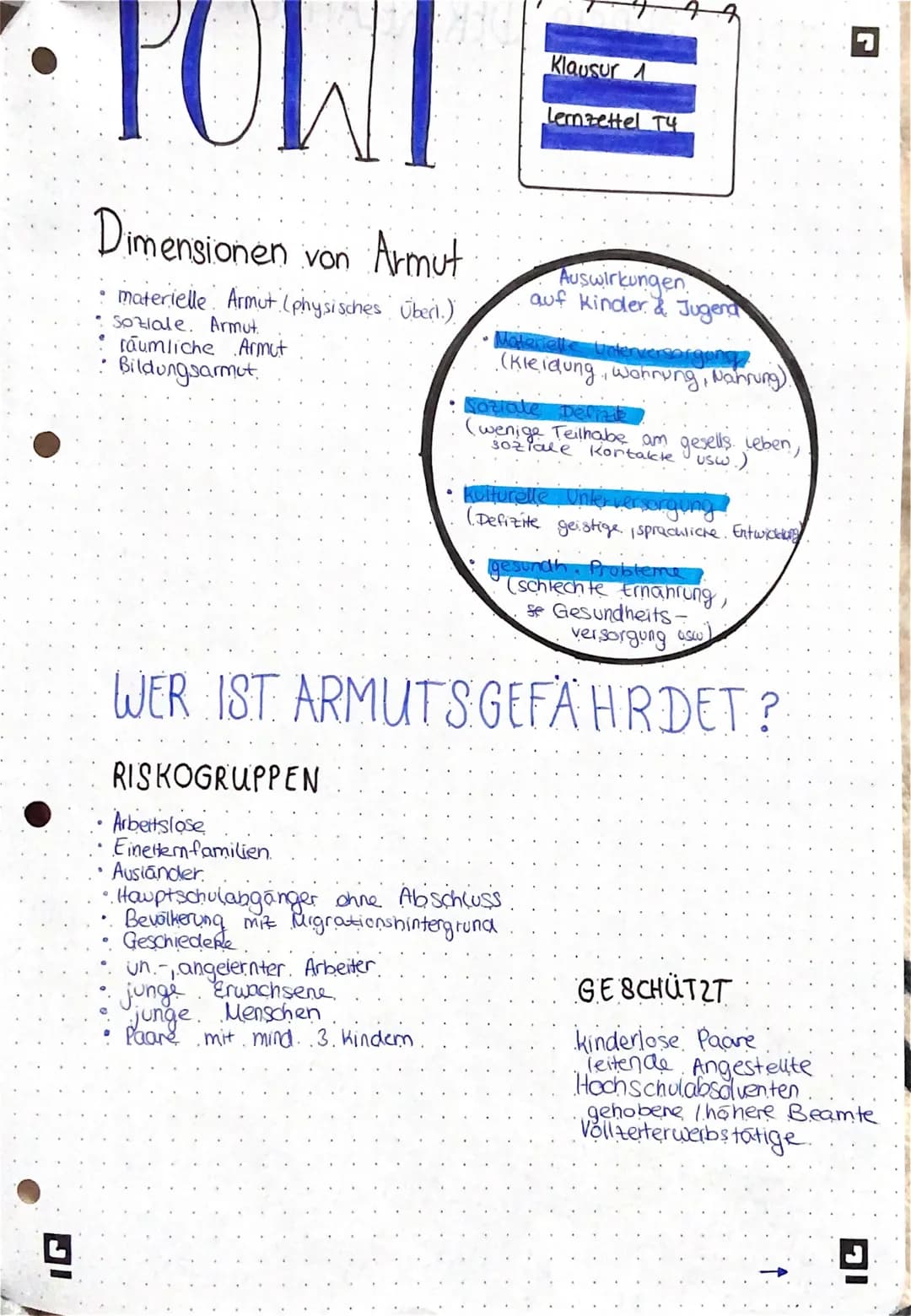 POWI
relative Armut
• Leben am Rand des sozial.
kulturellen. Existensminimus.
·L starke Einschränkungen.
MESSUNG (Armut &
Reichtum
Ausgangsp