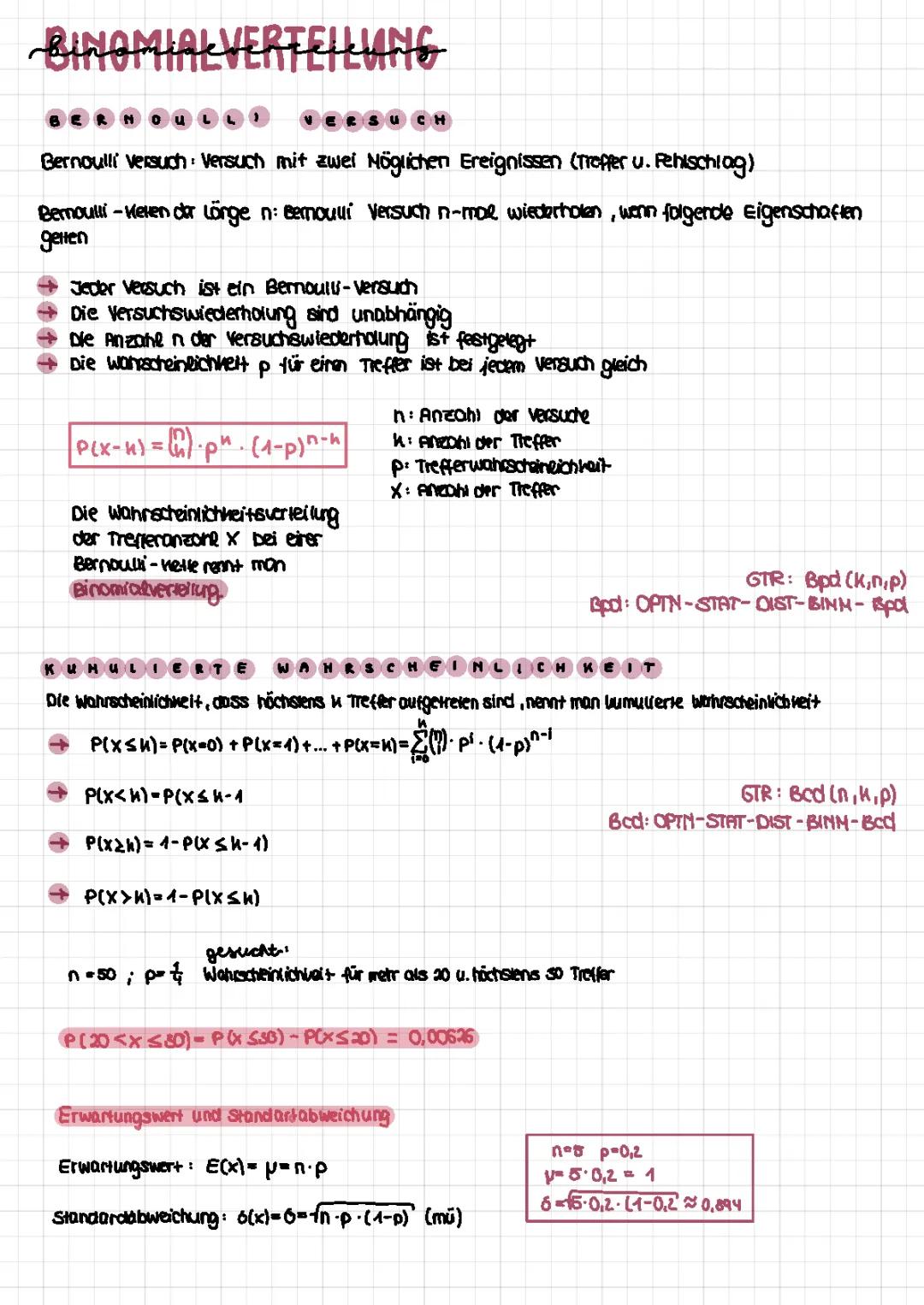 Binomialverteilung und Bernoulli-Formel: Erklärt mit Beispielen 🎓