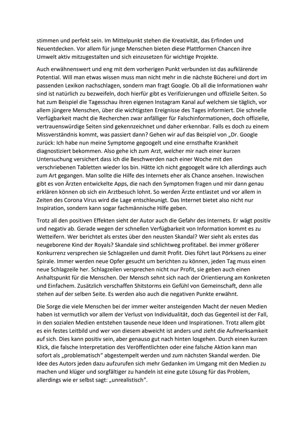 Variante Erörterung: Wir Tugendterroristen
Sonntagmorgen, 10 Uhr, am Frühstückstisch. Auf einmal vibriert das Handy. Ein kurzer Blick
verrät