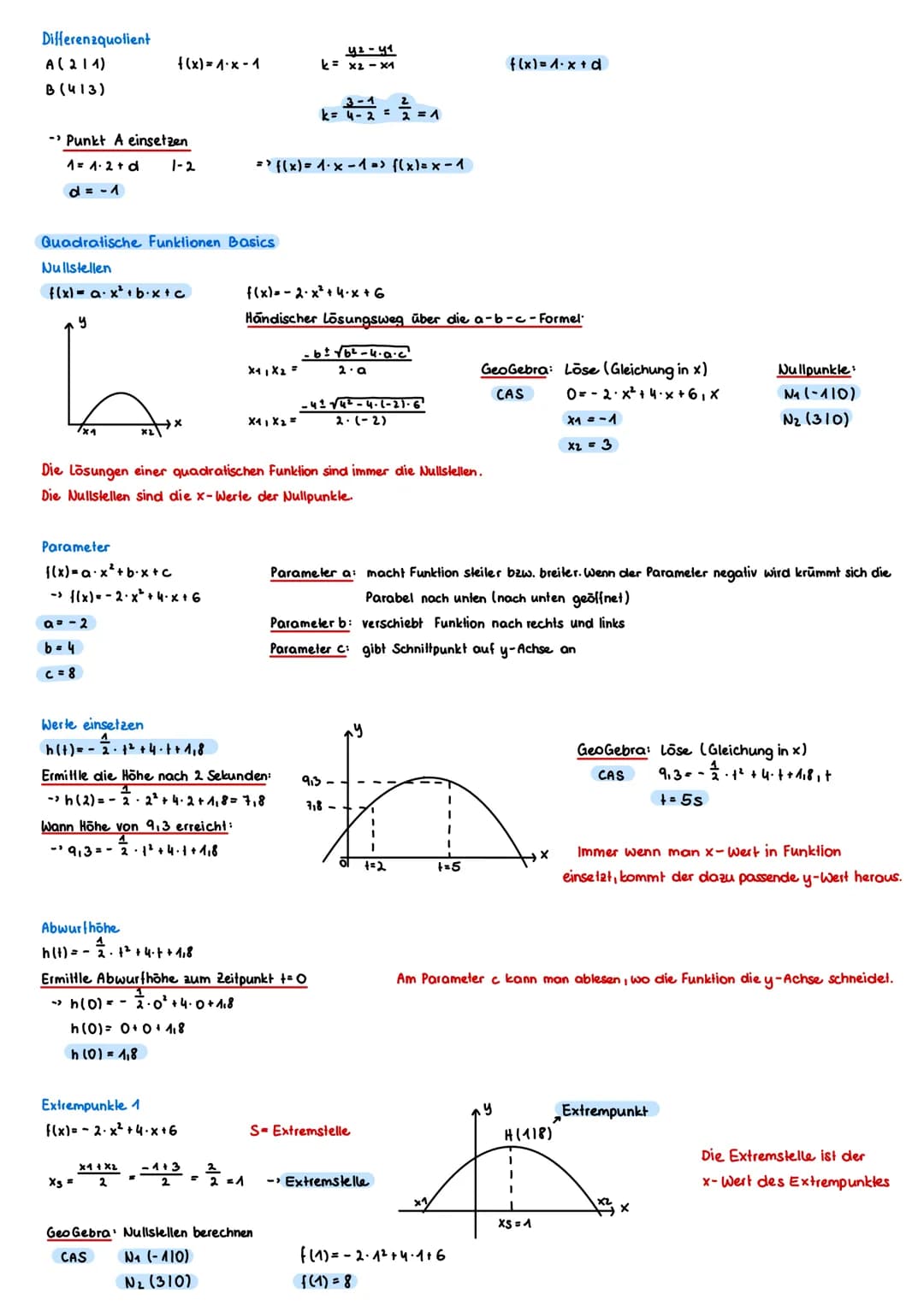 Lineare Funktionen Basics
ELI
y=k.x+d oder f(x)=k.x+d
f(x)= 3.x
6-
f(0) = 3.00
3
f(1) = 3.1=3
Wofür Funktionen
lineare Funktion
k... Sleigun