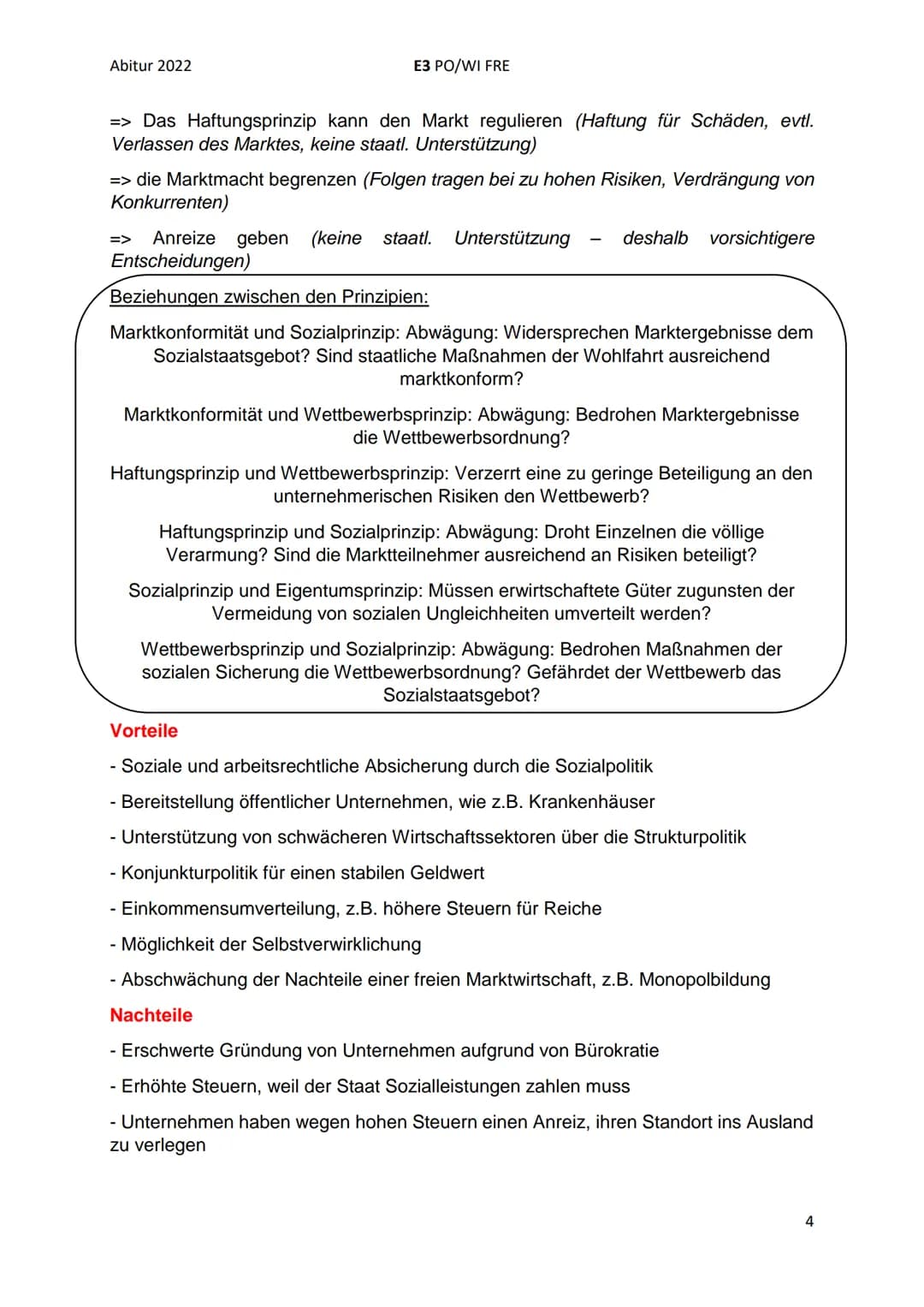 Abitur 2022
E3 PO/WI FRE
2. Kurshalbjahr: Soziale Marktwirtschaft zwischen Anspruch und Wirklichkeit
Freie Marktwirtschaft - Adam Smith
=> U