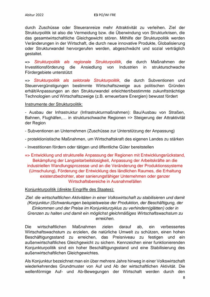 Abitur 2022
E3 PO/WI FRE
2. Kurshalbjahr: Soziale Marktwirtschaft zwischen Anspruch und Wirklichkeit
Freie Marktwirtschaft - Adam Smith
=> U