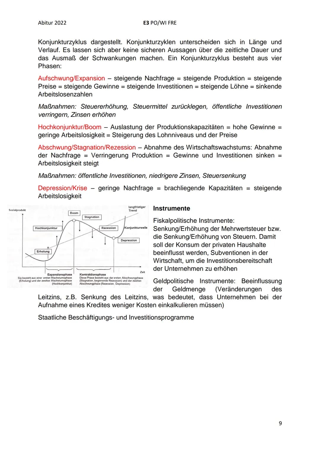 Abitur 2022
E3 PO/WI FRE
2. Kurshalbjahr: Soziale Marktwirtschaft zwischen Anspruch und Wirklichkeit
Freie Marktwirtschaft - Adam Smith
=> U