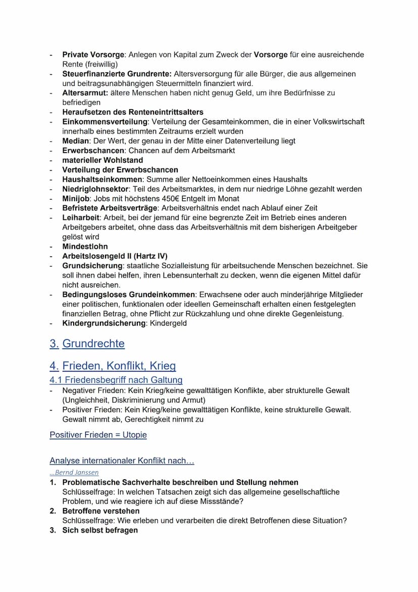 Politik Zusammenfassung
Mikail Bozburun Inhaltsverzeichnis
1. Demografischer Wandel..
1.1 ...in Deutschland...
1.2 Drei Faktoren: Fertilität