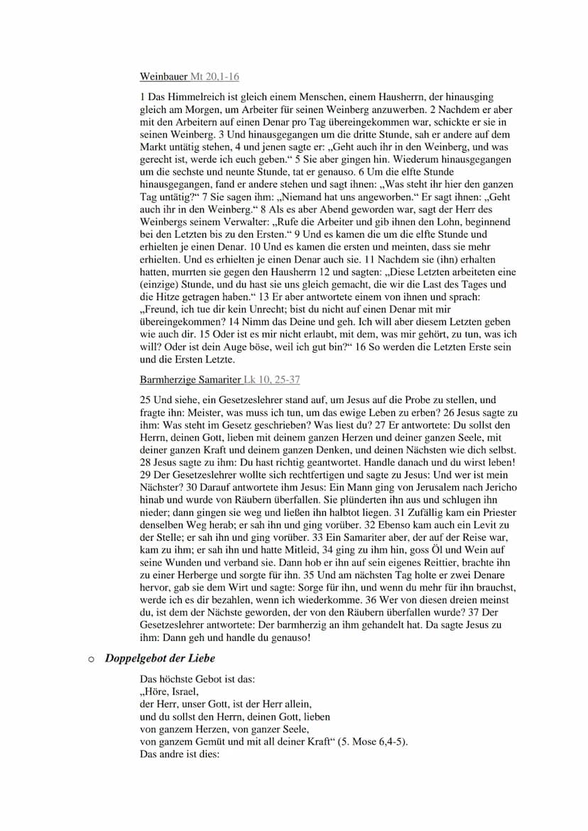 Religionsthemen
Abitur
Q1.1 Jesus Christus und die Verkündigung des Reich Gottes
○ Leben und Verkündigung Jesu (Liebe Gottes, Jesu Leben, Kr