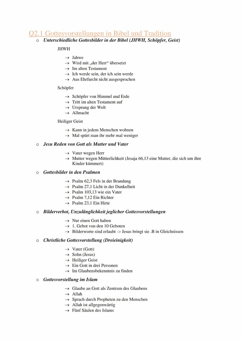 Religionsthemen
Abitur
Q1.1 Jesus Christus und die Verkündigung des Reich Gottes
○ Leben und Verkündigung Jesu (Liebe Gottes, Jesu Leben, Kr