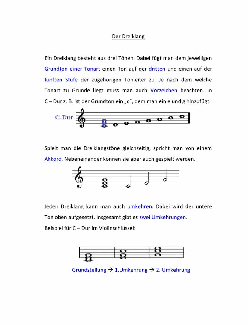 Basics" Musiklehre Jahrgangsstufen 11 und 12
Noten- und Pausenwerte sowie Taktarten
und Metrum
• einfache und erweiterte Stammtöne im
Violin