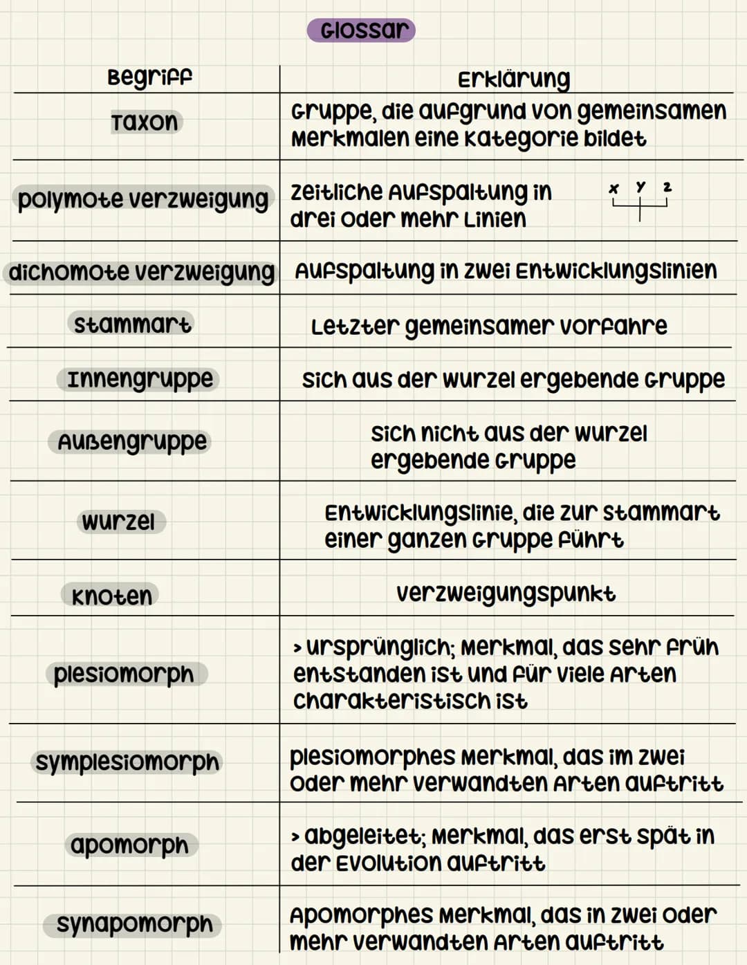 Systematik
Klassische systematik
•Künstliches system: ordnungsschema
nach willkürlich gewählten
unterscheidungsmerkmalen
• alle organismen k