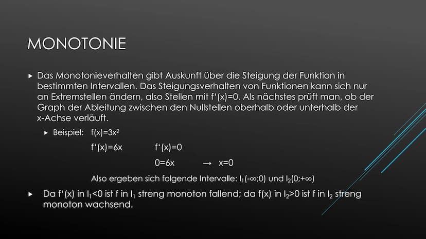 1. Definitionsmenge
Die Definitionsmenge umfasst alle Zahlen, die für x in die Funktion eingesetzt werden dürfen.
Beispiel 1: f(x)=3x²
Df = 
