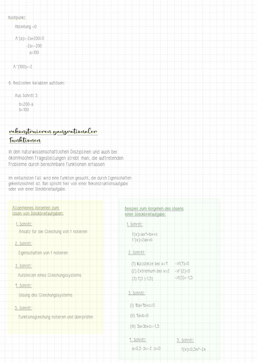 Thema 1-Grundlagen
Funktionsuntersuchung
-> Schnittpunkt mit der y-Achse
f(x)=x-2x²+1 S, (0/1)
->Achsensymmetrie:
Nur bei geraden Exponenten