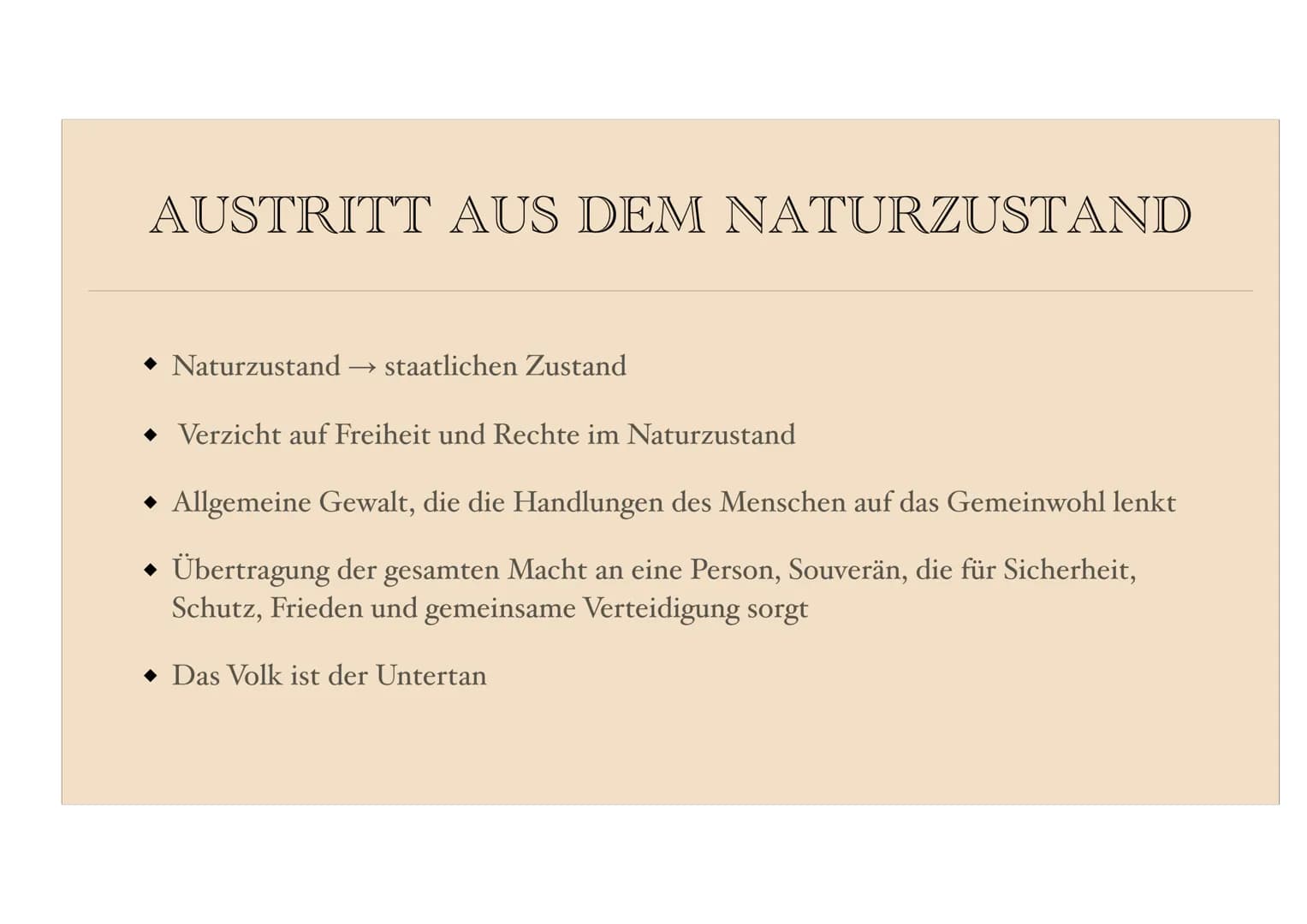 THOMAS HOBBES
-0000
LANA NASER BIOGRAFIE
05.04.1588 - 04.12.1679
◆ Englischer Mathematiker, Staatstheoretiker und
Philosoph
◆ Studierte in O