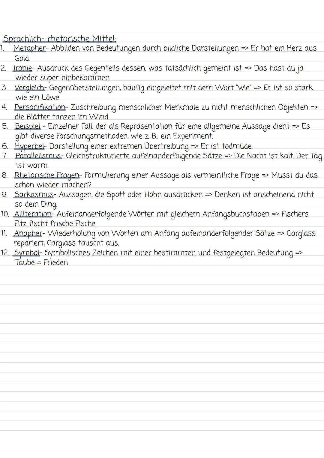 1. Einleitung
● Einleitungssatz
● Deutungshypothese (Es lässt sich vermuten, dass...+ Lehre)
Inhalt zusammenfassen (relativ kurz)
2. Hauptte