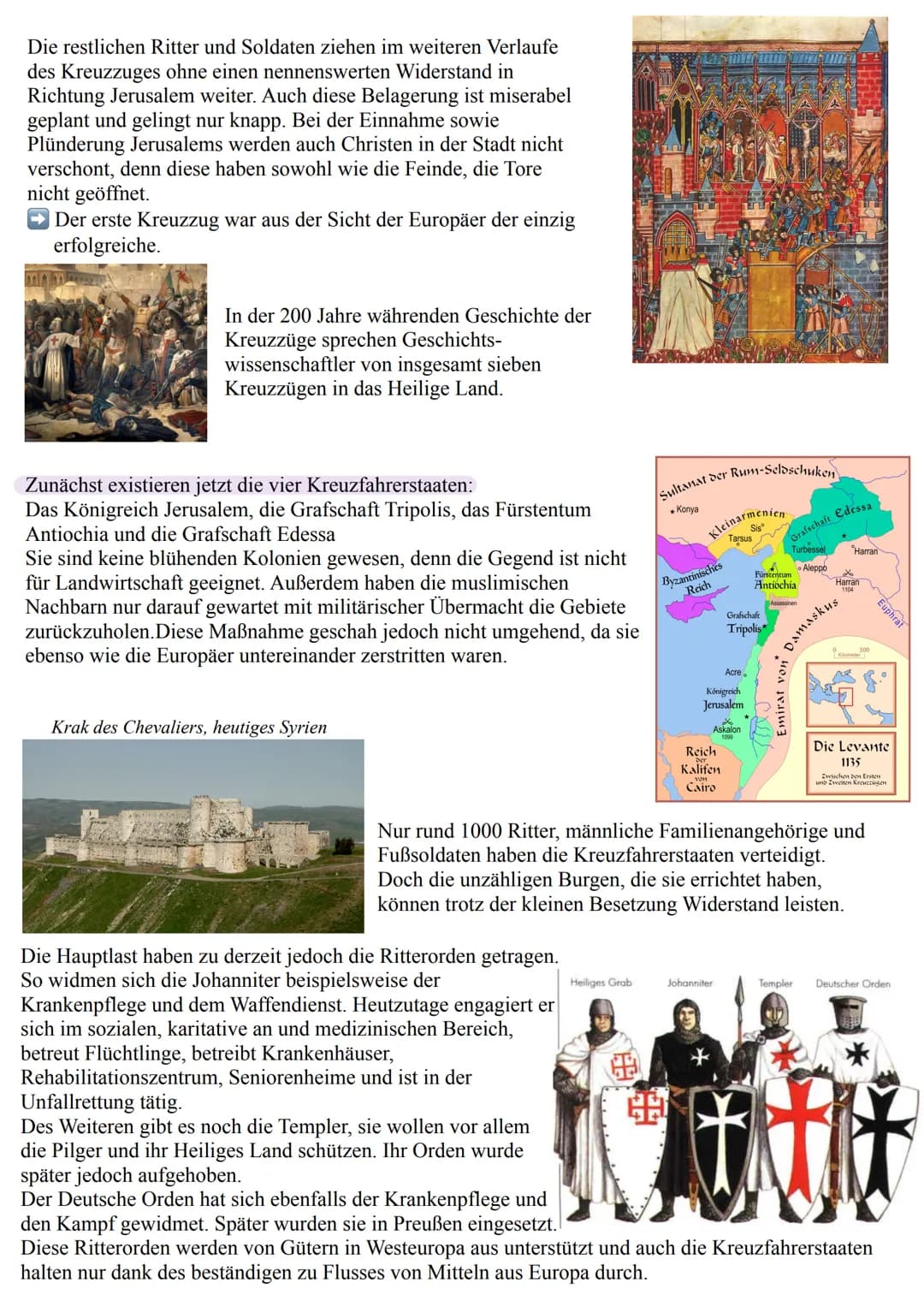 GESCHICHTE DER KREUZZÜGE
- Kämpfe gegen die „Ungläubigen“ im Namen der Religion
Definition:
Ein ,,Kreuzzug" bezeichnet eine religiös motivie