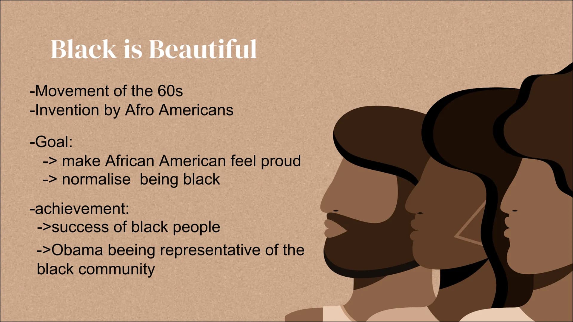 Black Lives Matter
Arjeta, Dajana, Henrik Table of
contents
Timeline 01
Black is Beautiful 02
Trayvon Martin 03
Black Lives Matter 04
Fallin