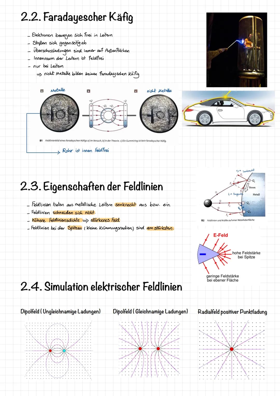 1.Basiswissen
I.I. Ladung
Es gibt 2 Arten von Ladungen
• Gleichnamige Ladungen staßen sich ab
• Ungleichnamige Ladungen ziehen sich an
Elekt