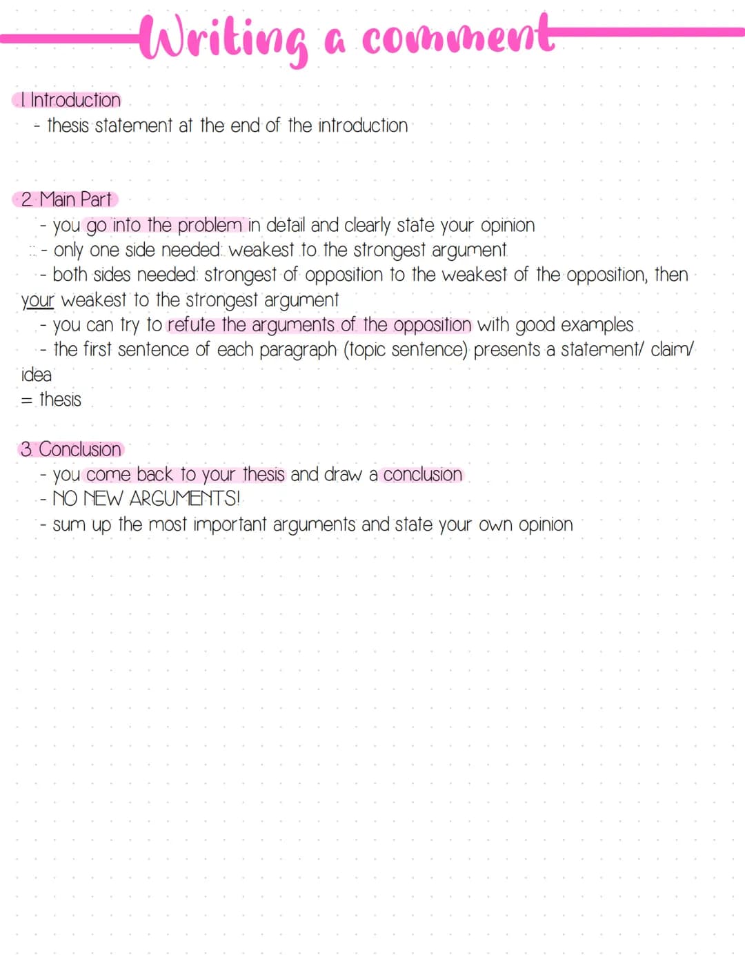 Advices
sentence beginnings
> despite
> then
> furthermore
> moreover
> also
> but
> that means that
> above all
pictures
> in the picture/ 