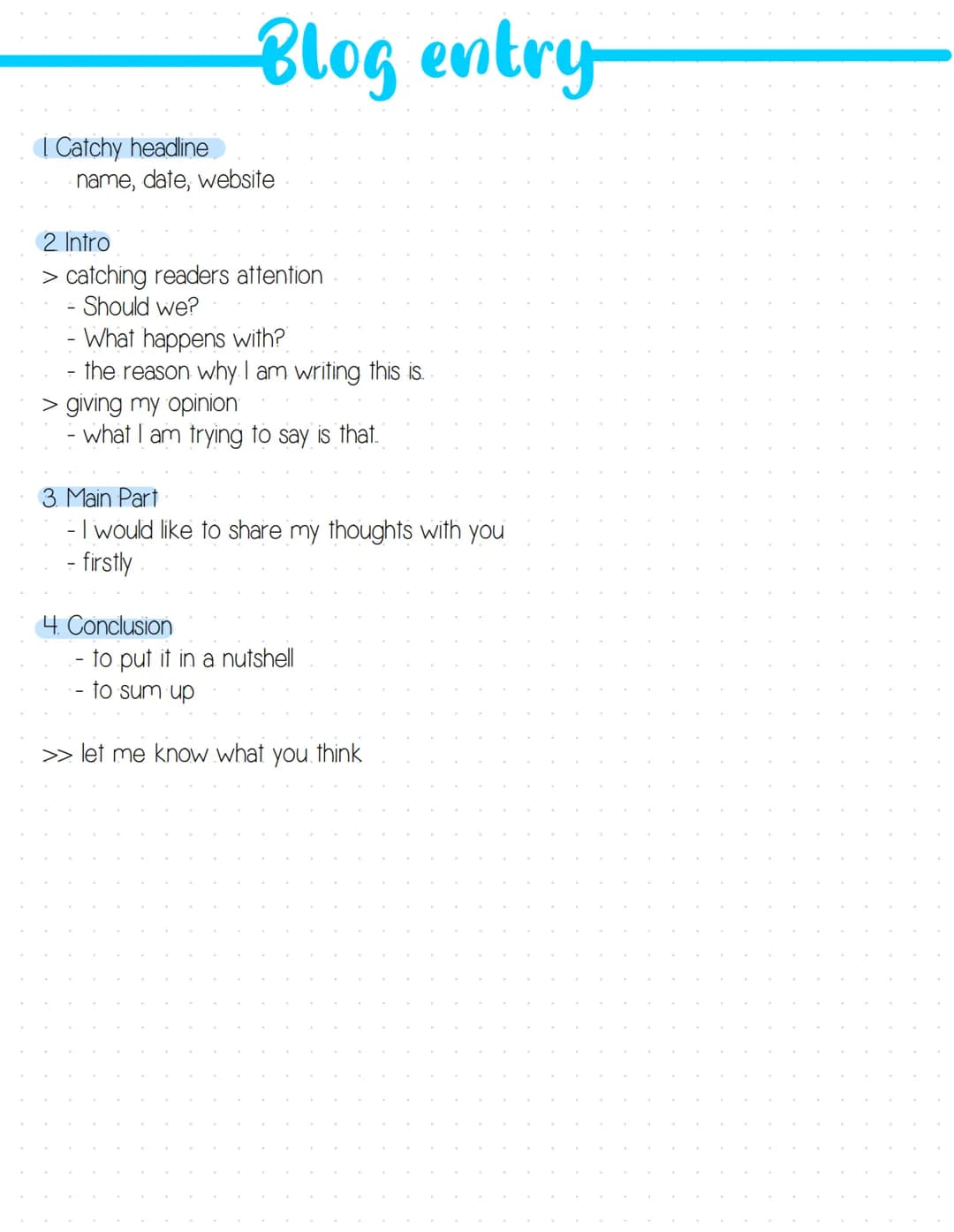 Advices
sentence beginnings
> despite
> then
> furthermore
> moreover
> also
> but
> that means that
> above all
pictures
> in the picture/ 