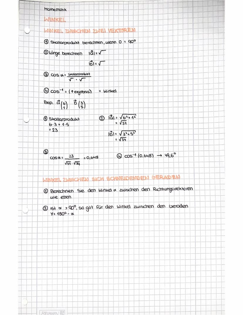 i
Mathematik
PARAMETERGLEICHUNG
GERADE
9x = a + + u
Suome
Stützvektor Richtungsvektor
Parameter
PUNKTPROBE GERADE!
Ein Punkt liegt auf Gerad