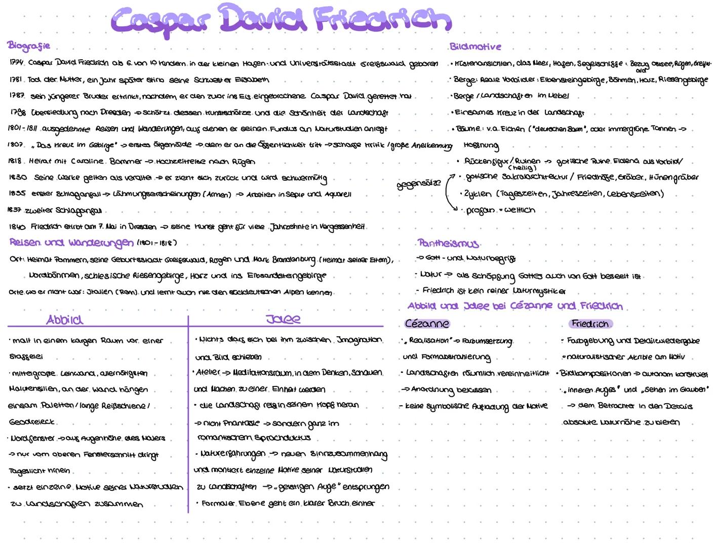 wichtige Begrisse:.
Pantheismus → die Natur ist göttlich beseelt
artifiziell künstlich
Repoussoir > Bildelemente werden im Vordergrund.
eine
