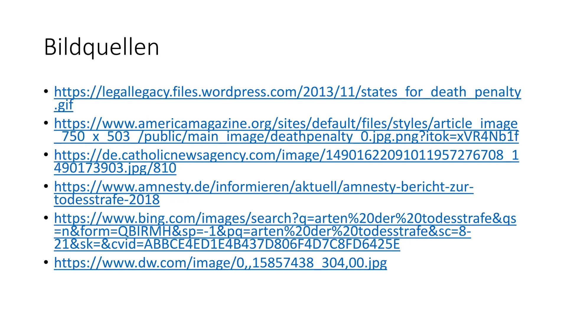 1.Die Todesstrafe weltweit:
●
.
2. Fakten:
.
.
●
●
Die Zahl der Hingerichteten in China behandelt die Regierung als Staatsgeheimnis
Weltweit