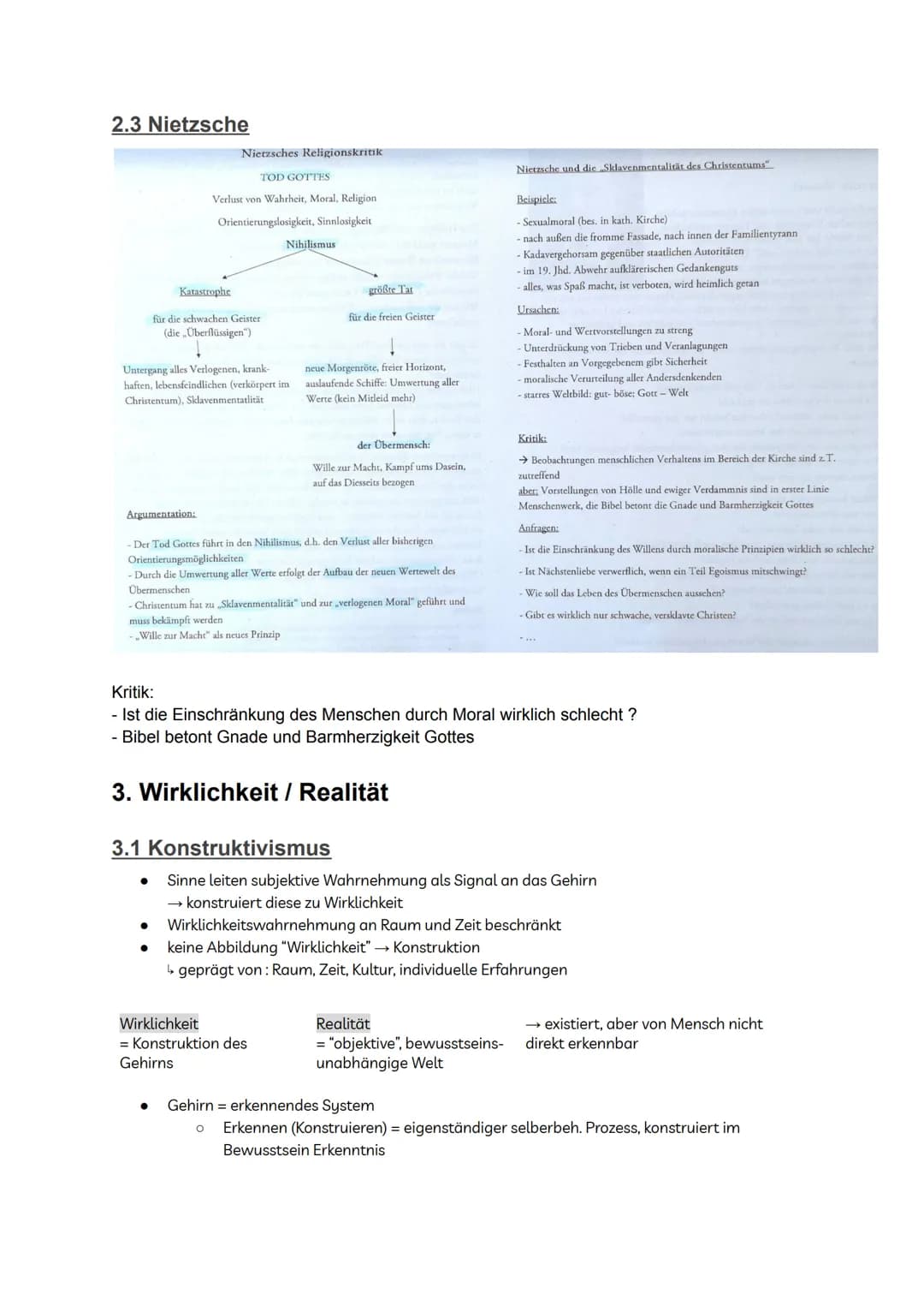 Abitur evangelische Religion
Inhaltsverzeichnis
I Religion und Wirklichkeit
1. Bedeutung von Religion
1.1 Religionsbegriff
1.2 Funktionen vo