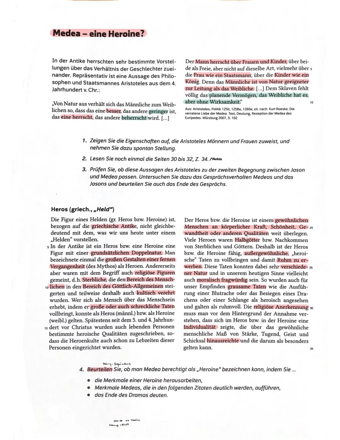  Stoff und Motive
. Medea Stoff
Motiv der Rache (Motiv kleinstes inhaltliche Element eines Werkes)
Ein griechisches Drama von Euripides
„Man