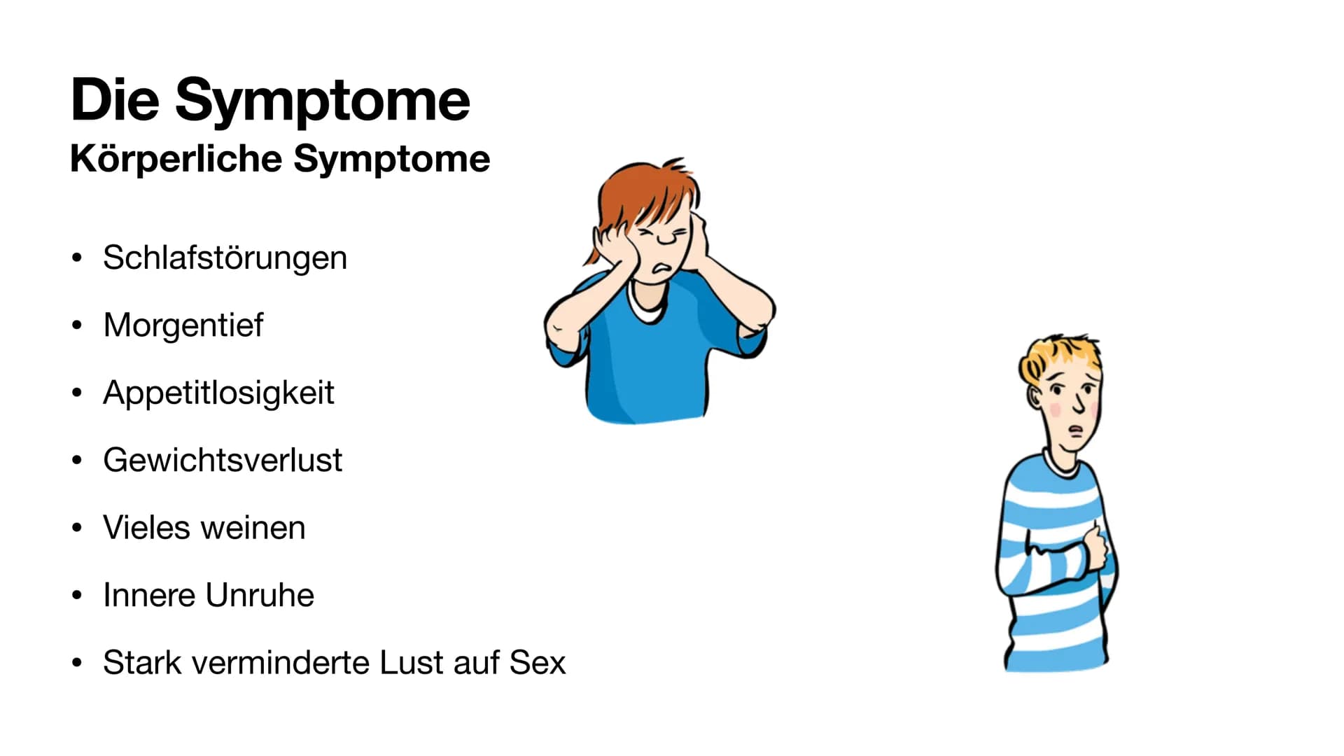 Depressionen
Symptomatik, Therapie & Handlungsmöglichkeiten
Eine Präsentation von Liz & Oliver Depression
Was ist das eigentlich?
Grundlegen