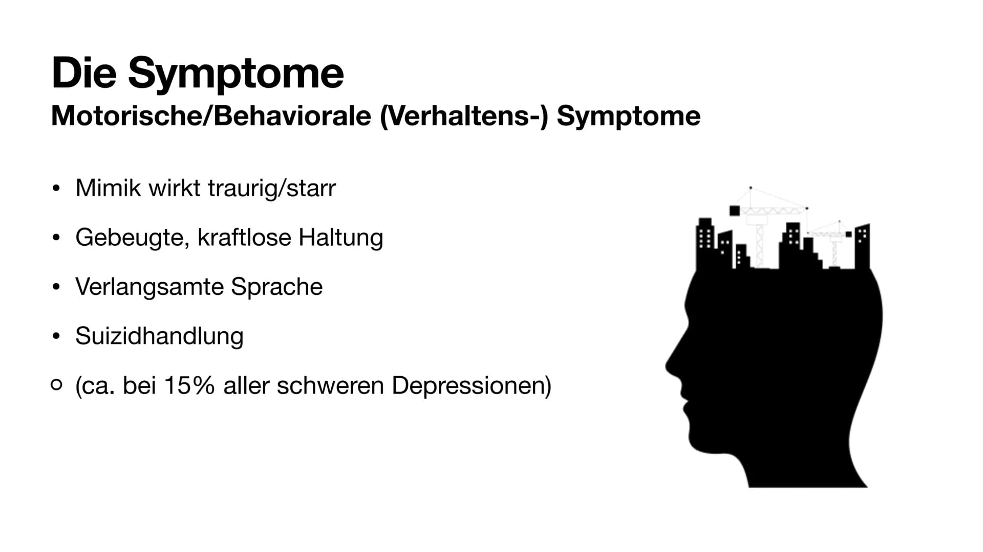 Depressionen
Symptomatik, Therapie & Handlungsmöglichkeiten
Eine Präsentation von Liz & Oliver Depression
Was ist das eigentlich?
Grundlegen