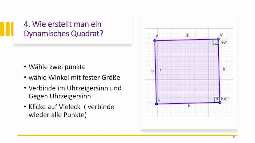 Satz des Pythagoras
auf GeoGebra
1 Inhaltsverzeichnis
Was ist der Satz des Pythagoras und was sind die Bedingungen?
• Wie erstellt man ein d