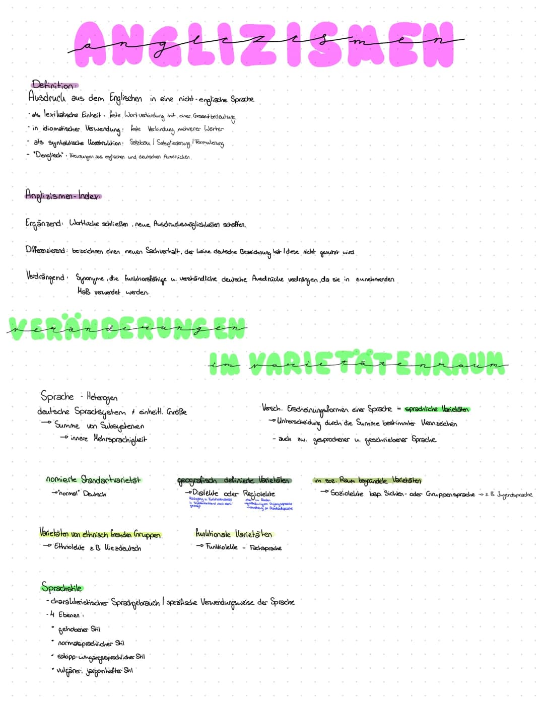 SPRACHE UND SPRACHUANDEL
sontneukoch sevesen
Tendenzen der deutschen Gegenwärtssprache
Sprach wandel wird von außersprachliche Einflusse ver