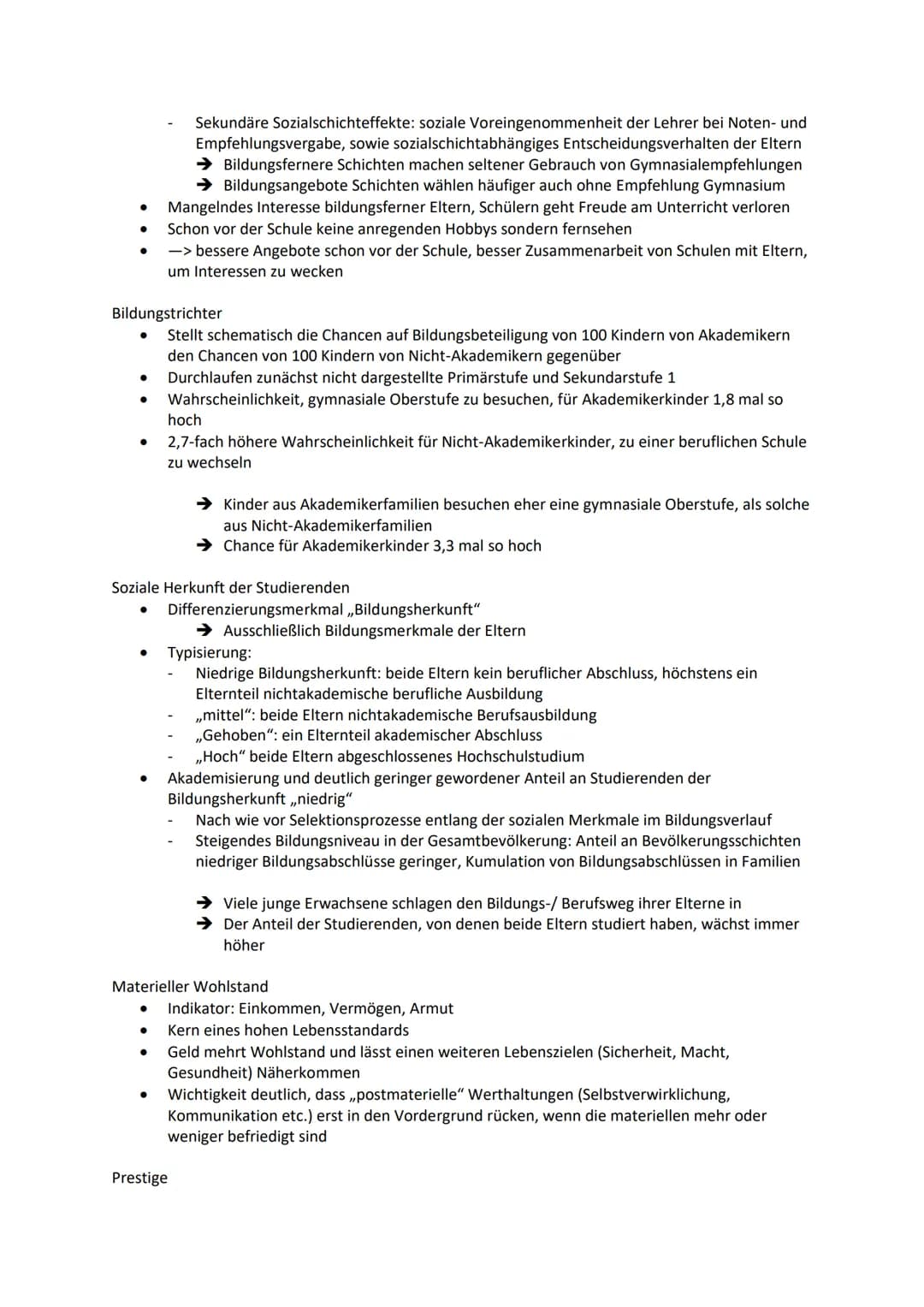 Begriffsdefinition
●
Voraussetzungen
Die Bedingungen müssen einen gesellschaftlichen ,,Wert" darstellen, also von der
Gesellschaft als wertv
