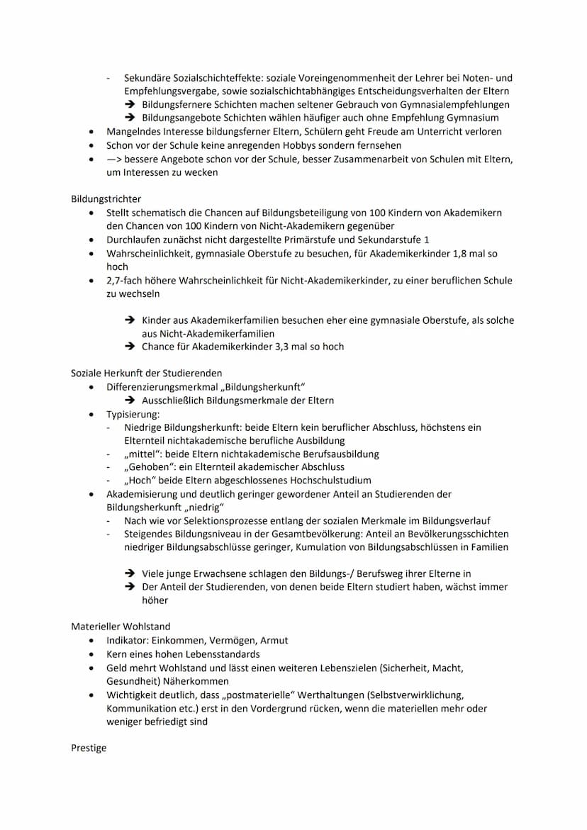 Begriffsdefinition
●
Voraussetzungen
Die Bedingungen müssen einen gesellschaftlichen ,,Wert" darstellen, also von der
Gesellschaft als wertv