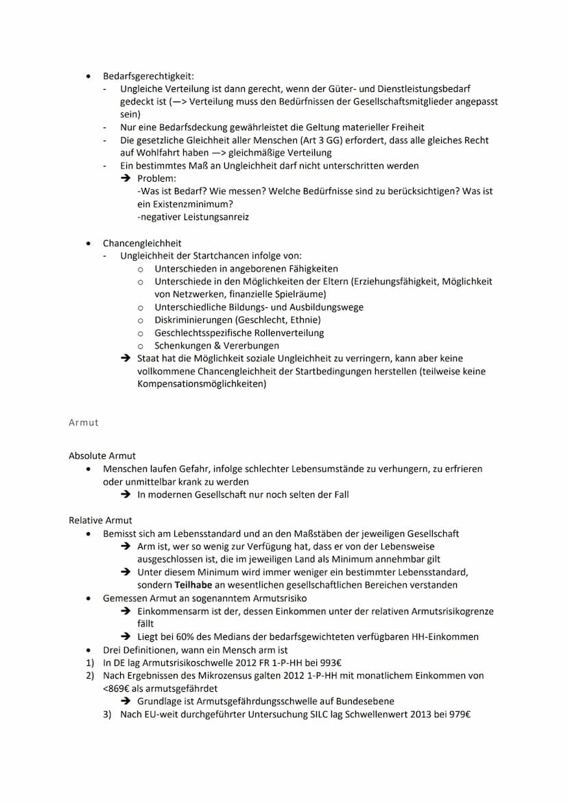 Begriffsdefinition
●
Voraussetzungen
Die Bedingungen müssen einen gesellschaftlichen ,,Wert" darstellen, also von der
Gesellschaft als wertv