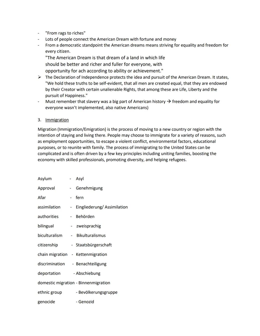 Communication exam preparations

1. multiculturalism/racism

Vocab:
- multiculturalism

the presence of, or support for the presence of, sev