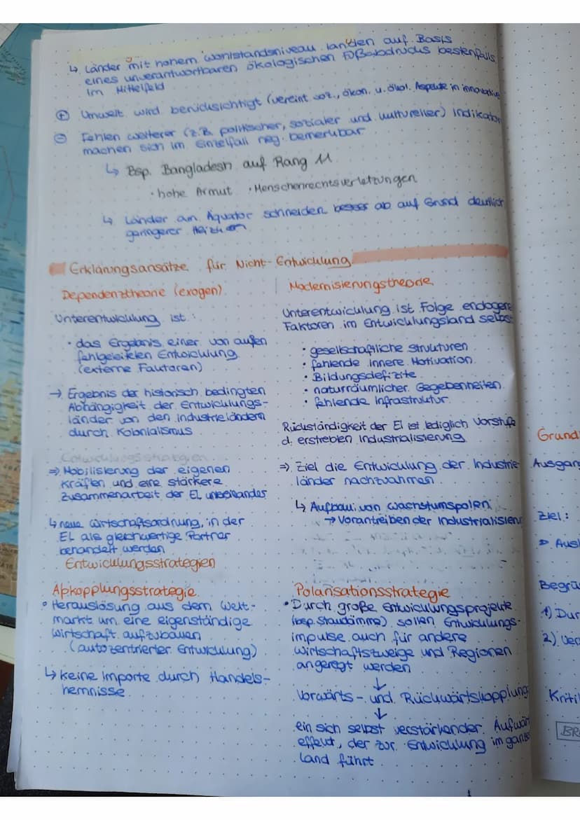 THRUINEL
Lernzettel Abitur Erdkunde GK
Q1.1. GLOBALE DISPARITÄTEN
FEntwicklungsziele
globale Disparitäten (Einteilungen)
Klassifikationsmögl