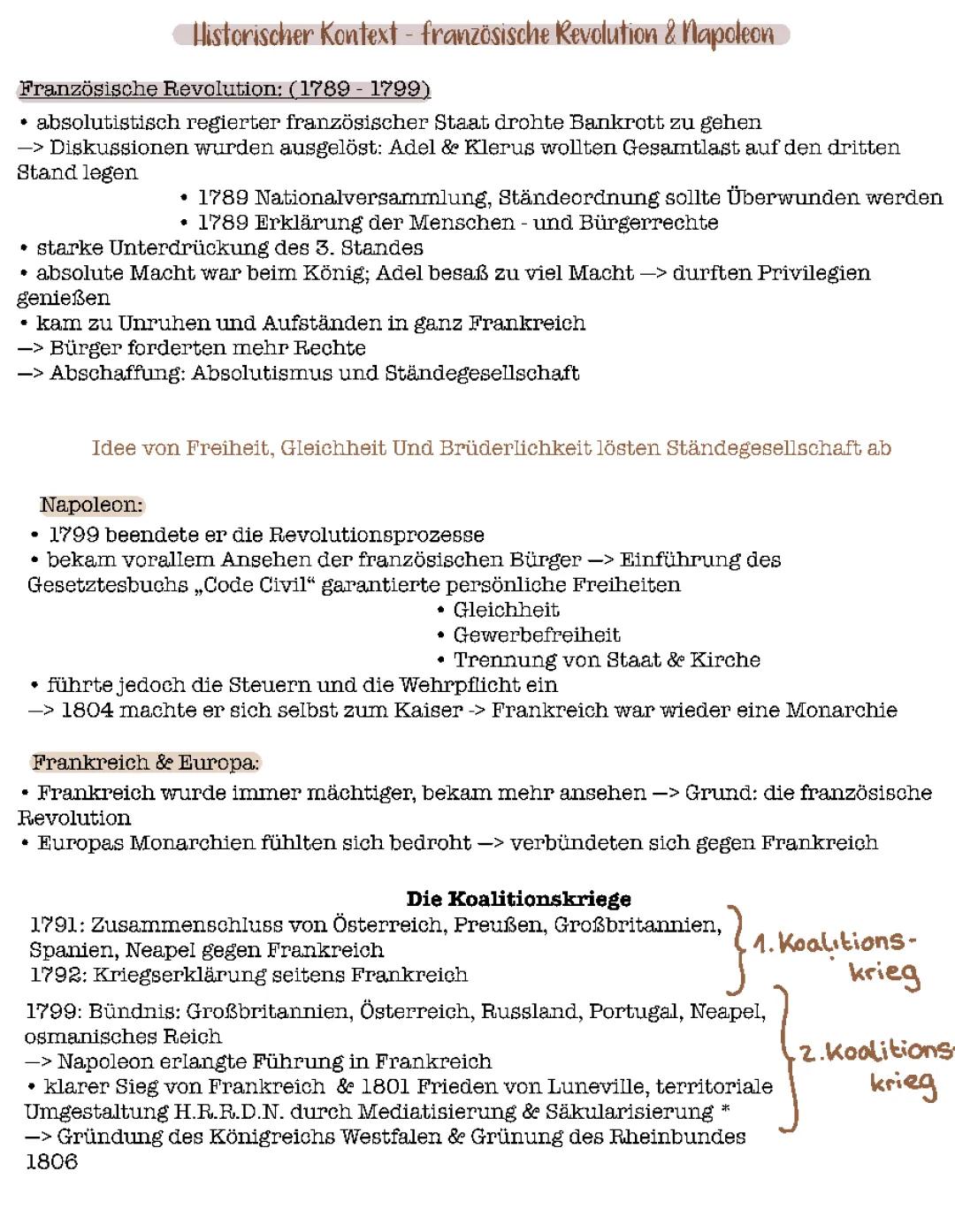 in historischen Kontext einordnen - Quellenanalyse 