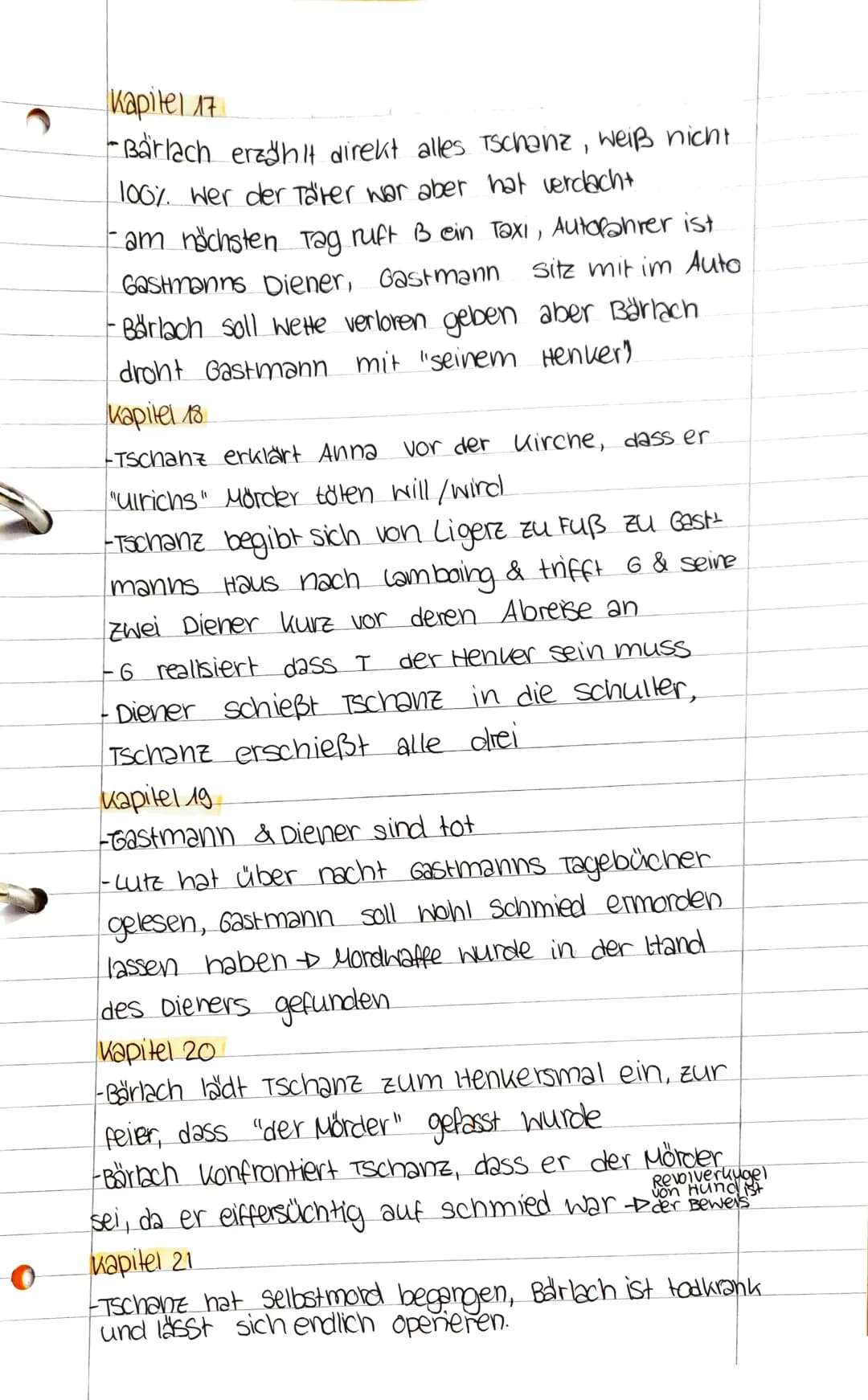 0
deutsch
DER RICHTER UND SEINHENKER
inhalt
Kapitel 1
-Dorfpolizist Clenin findet tolen Polizeileuthand
Schmied, und fährt mit ihm nach Biel