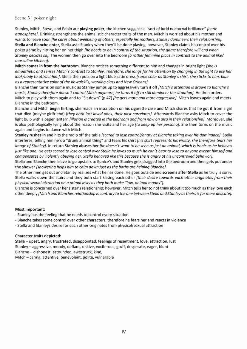 A streetcar named desire -guide
Individual summaries and analysis of the scenes in the play by Tennessee Williams
- analysis of the characte