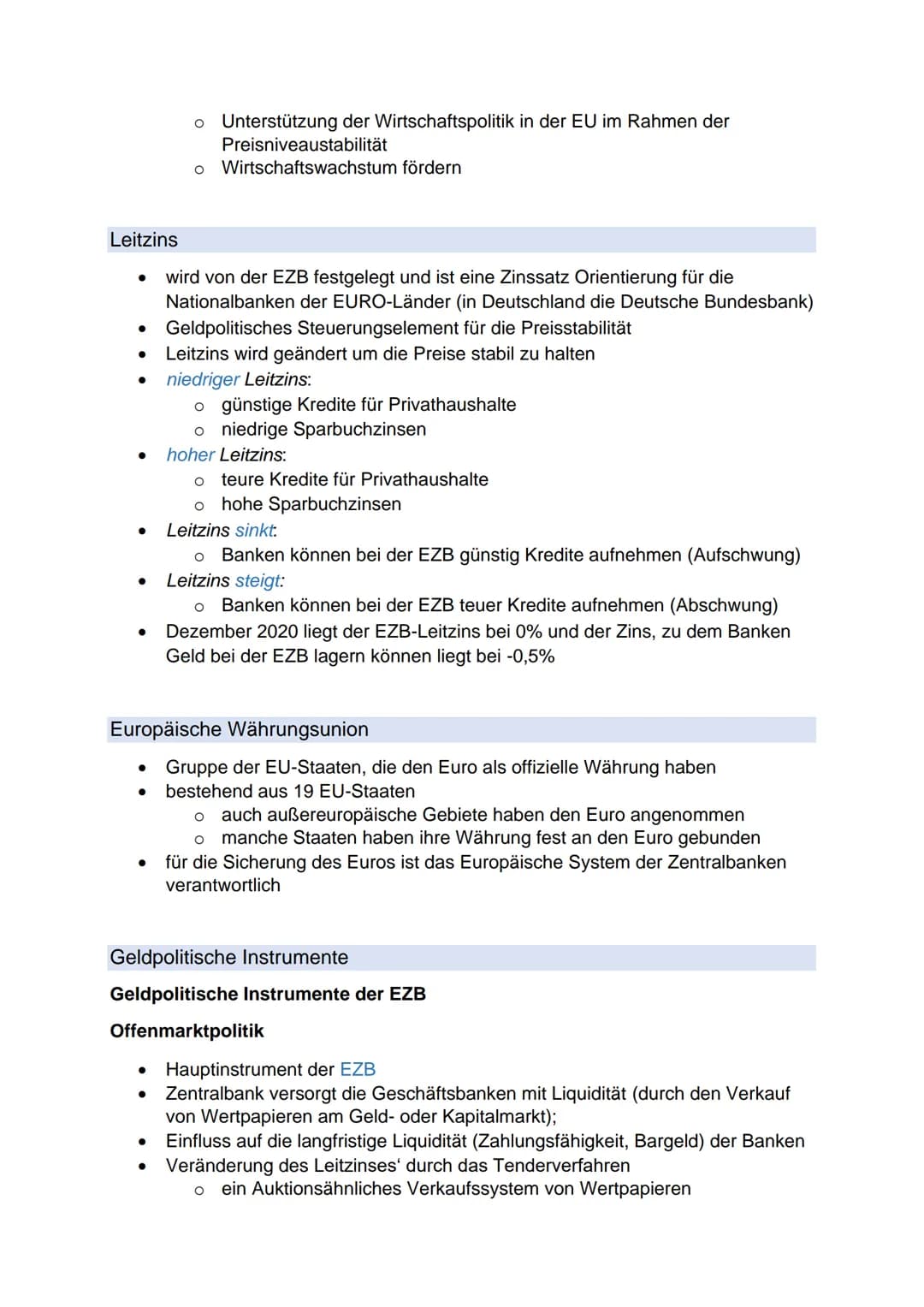 ●
Phasen des Konjunturzyklus
Aufschwung
●
●
●
●
Boom
●
●
●
●
●
●
●
●
WIRTSCHAFTSPOLITIK
Konjunktur und Wirtschaftsschwankungen
gibt die wirt